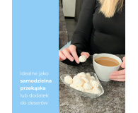 LOCCO 48 kcal Niskokaloryczne bezy proteinowe Naturalne - 1503766 - zdjęcie 5